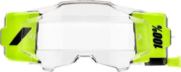 Sistem de film Roll-off ochelari 100% Armega Forecast. Yellow, Hi-vis-6