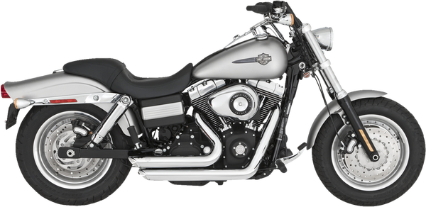 Shortshots Staggered Exhaust Systems Chrome, 1, nordicamoto.ro