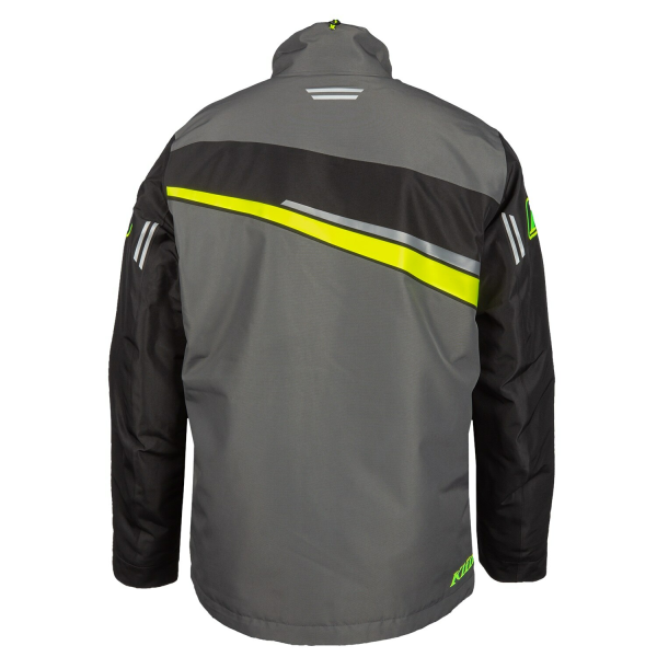 Geaca Snowmobil Klim Kaos Insulated Black - Electric Blue Lemonade-27