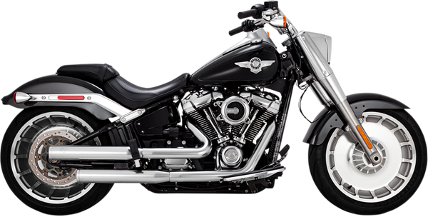 Eliminator 300 Slip-on Mufflers Satin Chrome, 1, nordicamoto.ro