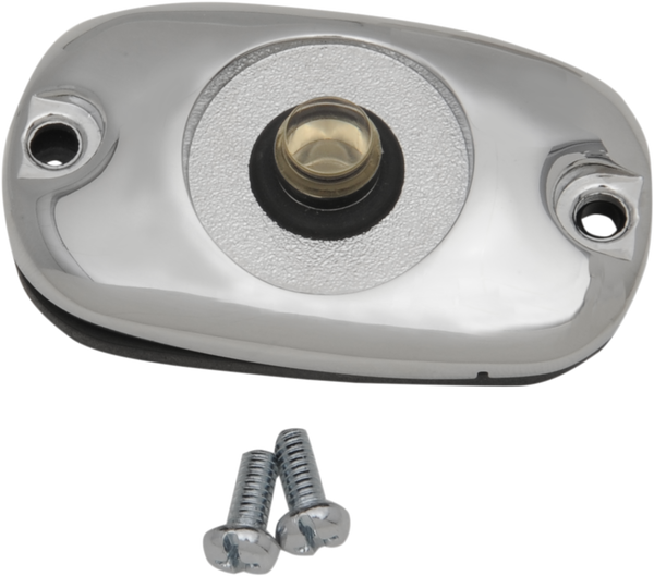 Rear Brake Master Cylinder Cover Kit Chrome, 1, nordicamoto.ro