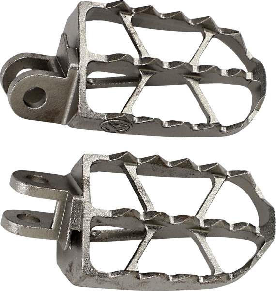MOOSE RACING Nd Series Footpegs Silver -1