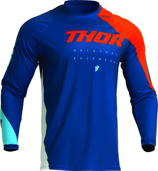 Tricou Copii Thor Sector Edge Navy/Orange-8