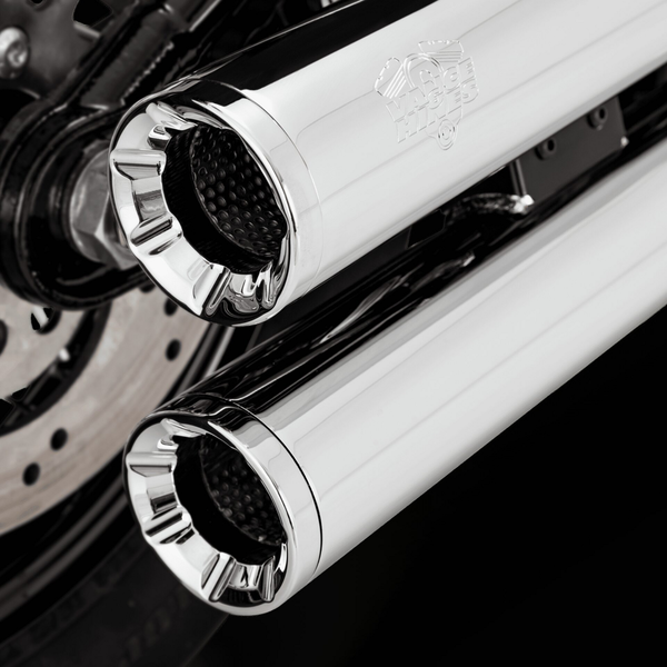 Eliminator 300 Slip-on Mufflers Chrome, 3, nordicamoto.ro