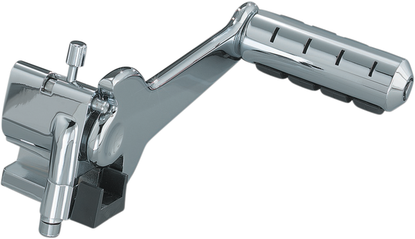 Adjustable Passenger Pegs And Mount Black, Chrome, 1, nordicamoto.ro