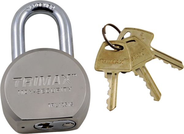 Maximum Security Padlock Chrome, 1, nordicamoto.ro