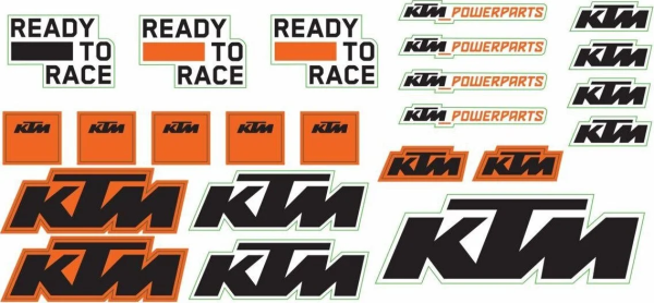 Kit stickere KTM