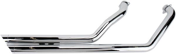 Streetrod Slashdown Exhaust System Chrome, 4, nordicamoto.ro