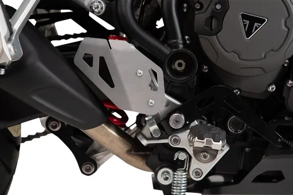 Brake Cylinder Guard Natural, Aluminum-0