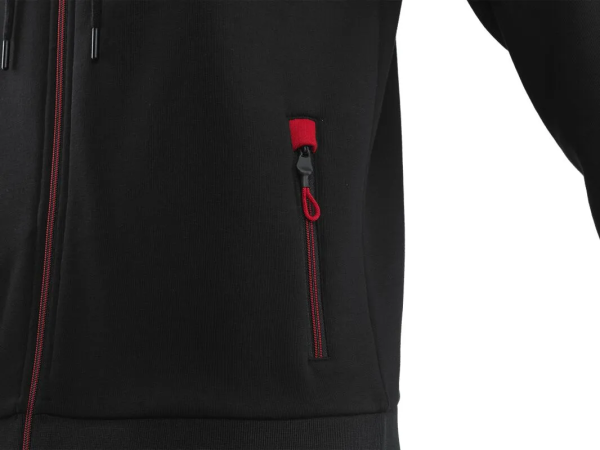 Women's Corpo Full-zip Hoody Black -7
