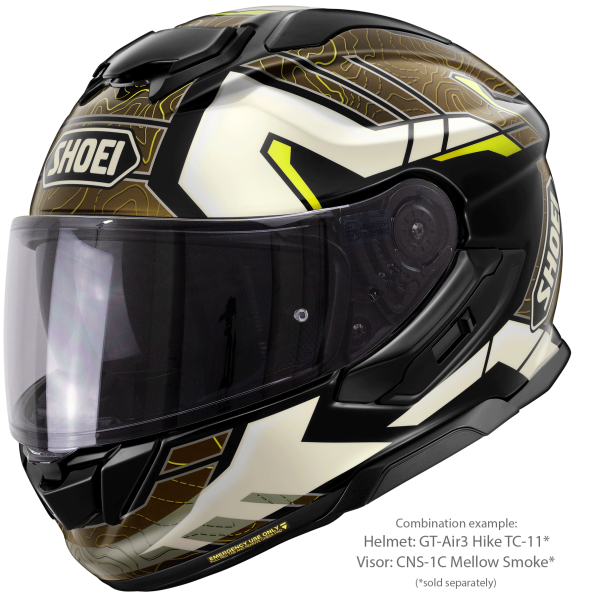 Casca integrala SHOEI GT-AIR3 HIKE TC-11 Negru/Maro/Alb/Galben XXL-3