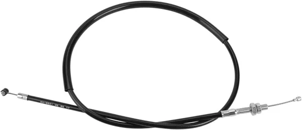 Black Vinyl Clutch Cable Black-0