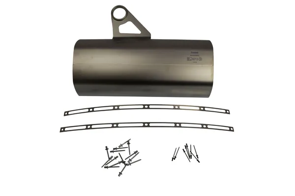 Muffler Sleeve Kit Silver 