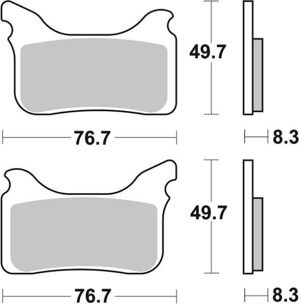 Rst Brake Pads, 1, nordicamoto.ro