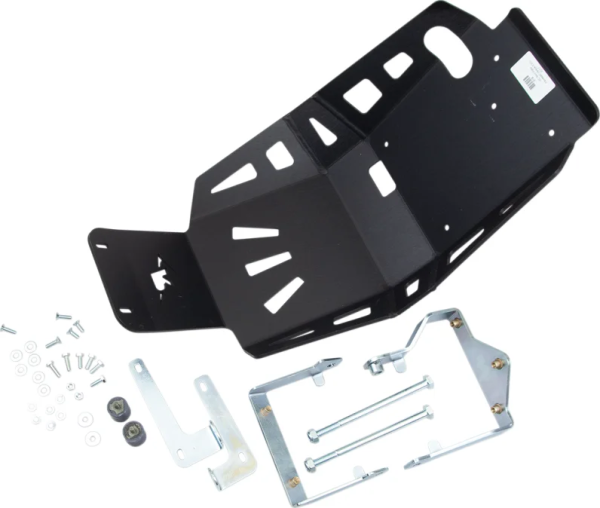 Placă de protecție din aluminiu MOOSE RACING (negru), 1, nordicamoto.ro