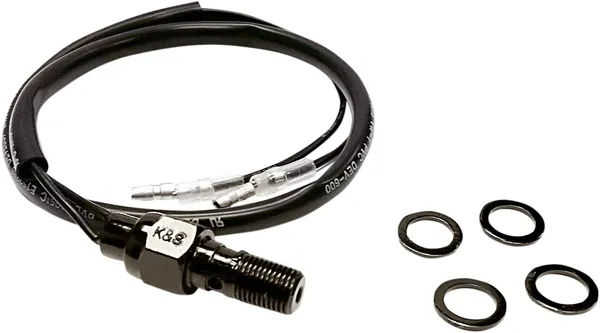 Hydraulic Brake Light Switch Black