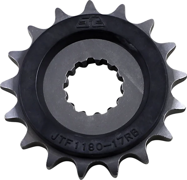 JT SPROCKETS Pinion față Negru, Natural, 1, nordicamoto.ro