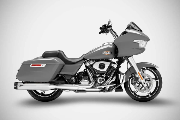 4.33 Inches Slip-ons Flat Muffler For Hd-touring E3 Black , 7, nordicamoto.ro