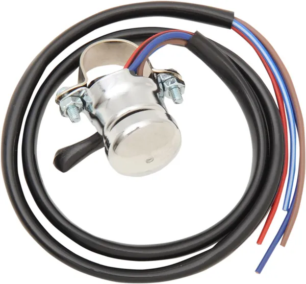Lucas Replica Horn/hi-low Beam Switch W/clamp Chrome-0