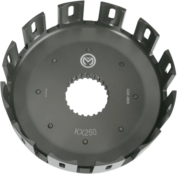 MOOSE RACING Billet Clutch Basket Anodized 