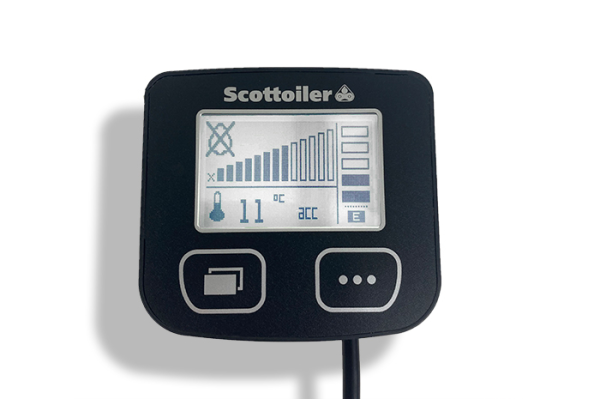Sistem Scottoiler lubrifiere lant eSystem + lubrifiant biodegradabil verde-8