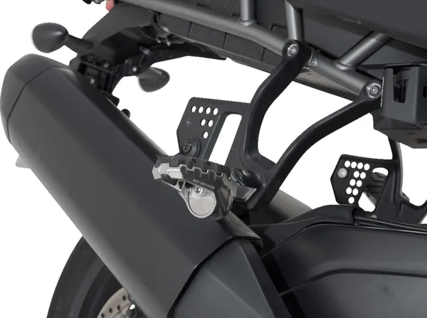 Evolution Footrest Black, Silver-4