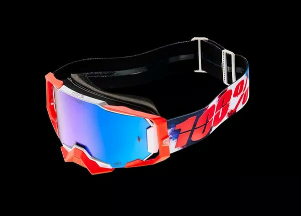 Armega Goggle White, Red, Blue -2