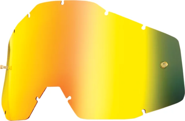 Lentila ochelari 100% Racecraft/Accuri/Strata Gold Mirror, 1, nordicamoto.ro