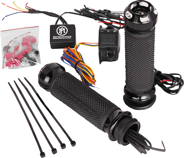 Apex Heated Grips Black, 1, nordicamoto.ro