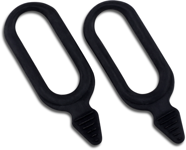 Rubber Snubbers Black, 1, nordicamoto.ro