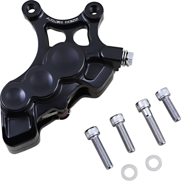 Ness Tech Six-piston Differential Bore Caliper Black, 3, nordicamoto.ro