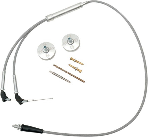 Carburetor Cap Kit Silver, 1, nordicamoto.ro
