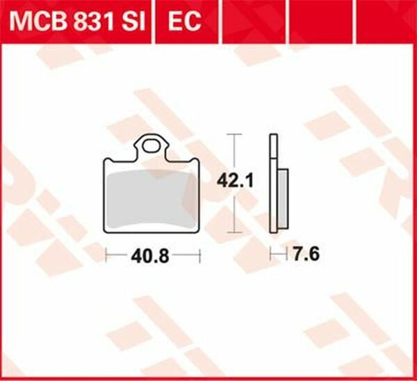 Plăcuțe de frână ceramice din seria Ec, 1, nordicamoto.ro