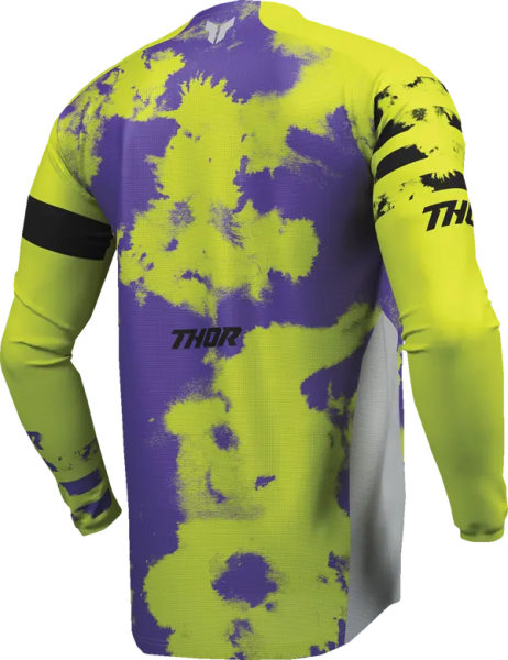 Youth Launchmode Bleach Jersey Purple, Yellow -4