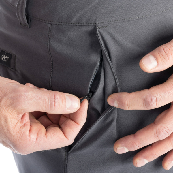Pantaloni scurți Klim Morrison Black, 3, nordicamoto.ro