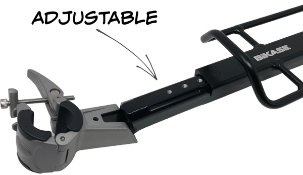 Ez Clamp Rear Rack Black 31.6 mm, 3, nordicamoto.ro