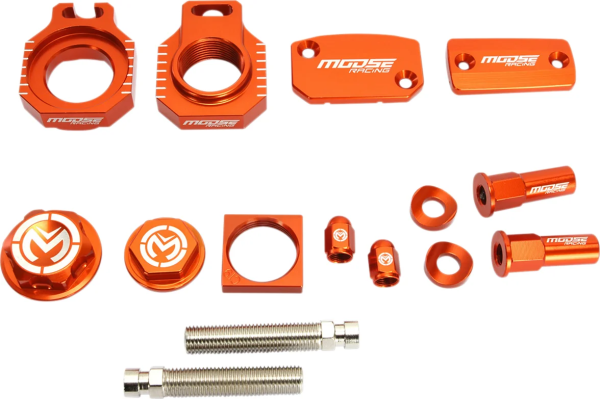 MOOSE RACING Bling Pack Kit Orange, Anodized, 1, nordicamoto.ro