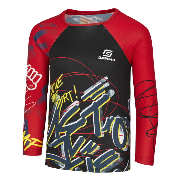 Tricou Copii GasGas KIDS OFFROAD BLK/RED-4