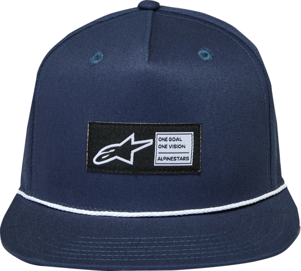 Șapcă Snapback cu etichetă, albastră, 3, nordicamoto.ro