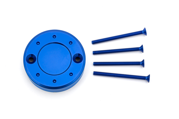 Reservoir Cap Aluminium Blue, 2, nordicamoto.ro
