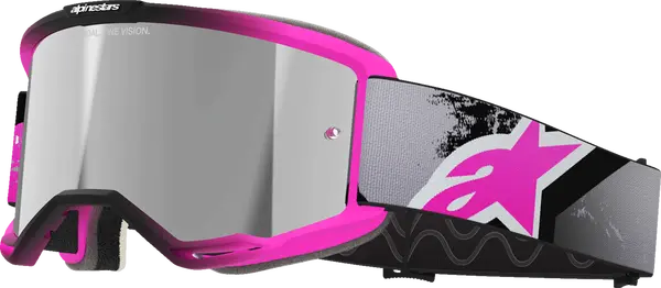 Vision 8 Lahnd Goggle Gray, Pink, Silver -0
