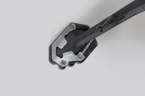 SW-MOTECH Sidestand Foot Extension Black, Silver -0