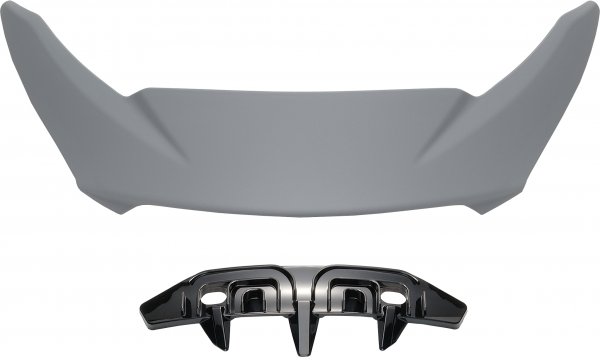 Spoiler superior casca SHOEI NXR2 Alb lucios-11