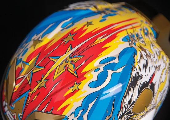 Airflite Freedom Spitter Helmet Gold, Multi 2XL, 9, nordicamoto.ro