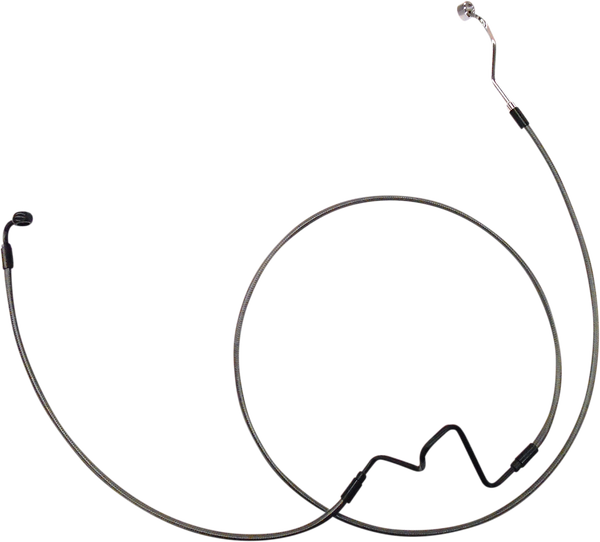 Designer Series Dot Extended Abs Touring Lower Brake Line Kit Black, Black Pearl Oversize [+51 mm (2'')], 1, nordicamoto.ro