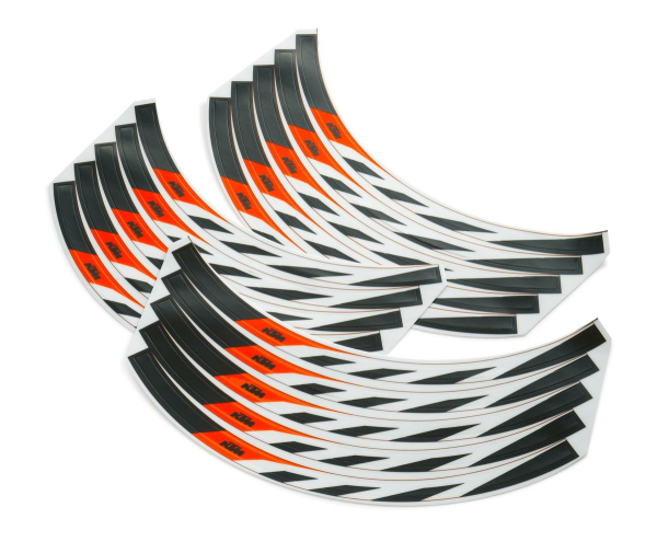 Set stickere janta fata/spate 18/21" / 19/21" KTM-0