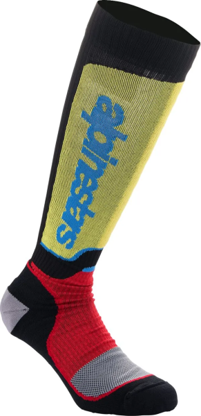 Sosete Alpinestars Mx Plus Black/Yellow-1