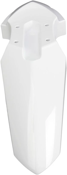 Front Fender Replacement Plastic White-0