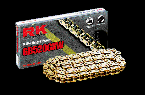 Gxw 96 Rivet Link 520 W-ring Replacement Drive Chain  520, 1, nordicamoto.ro