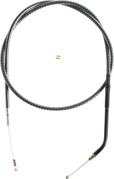 Karbonfibr Braided Throttle/idle Cable Black, 1, nordicamoto.ro